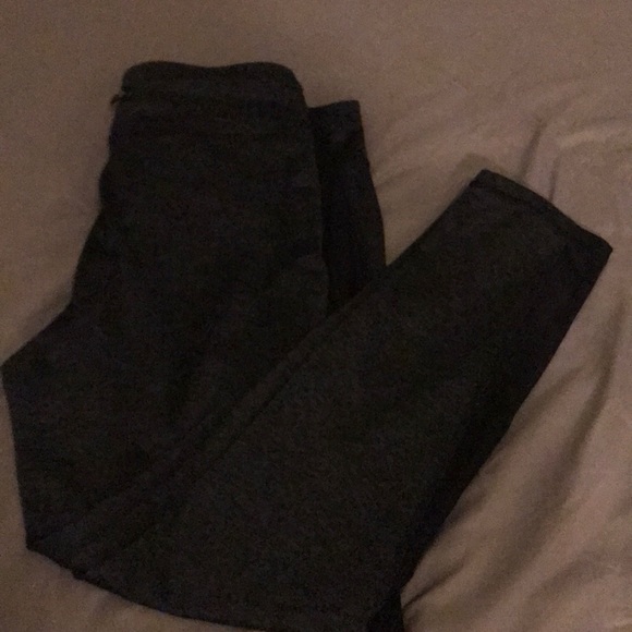 Pants - Gray and black workout leggings